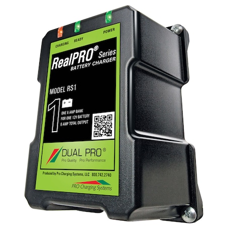 Dual Pro RealPRO Series Battery Charger - 6A - 1-Bank - 12V RS1
